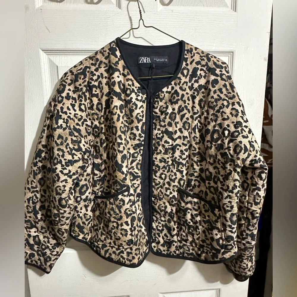 Women’s Zara quilted jacket size M - Picture 1 of 3
